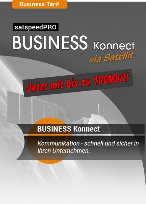 100Mbit satspeed Business Konnect